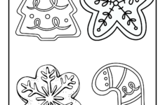 Bake Up Some Fun With Christmas Cookie Coloring Pages