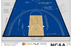 Basketball Half Court Dimensions