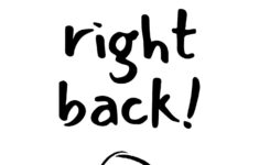 Be Right Back Sign Printable