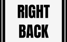 Be Right Back Sign Printable