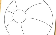 Beach Ball Template