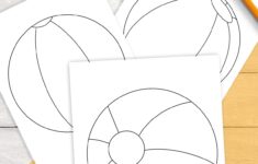 Beach Ball Template