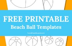 Beach Ball Template