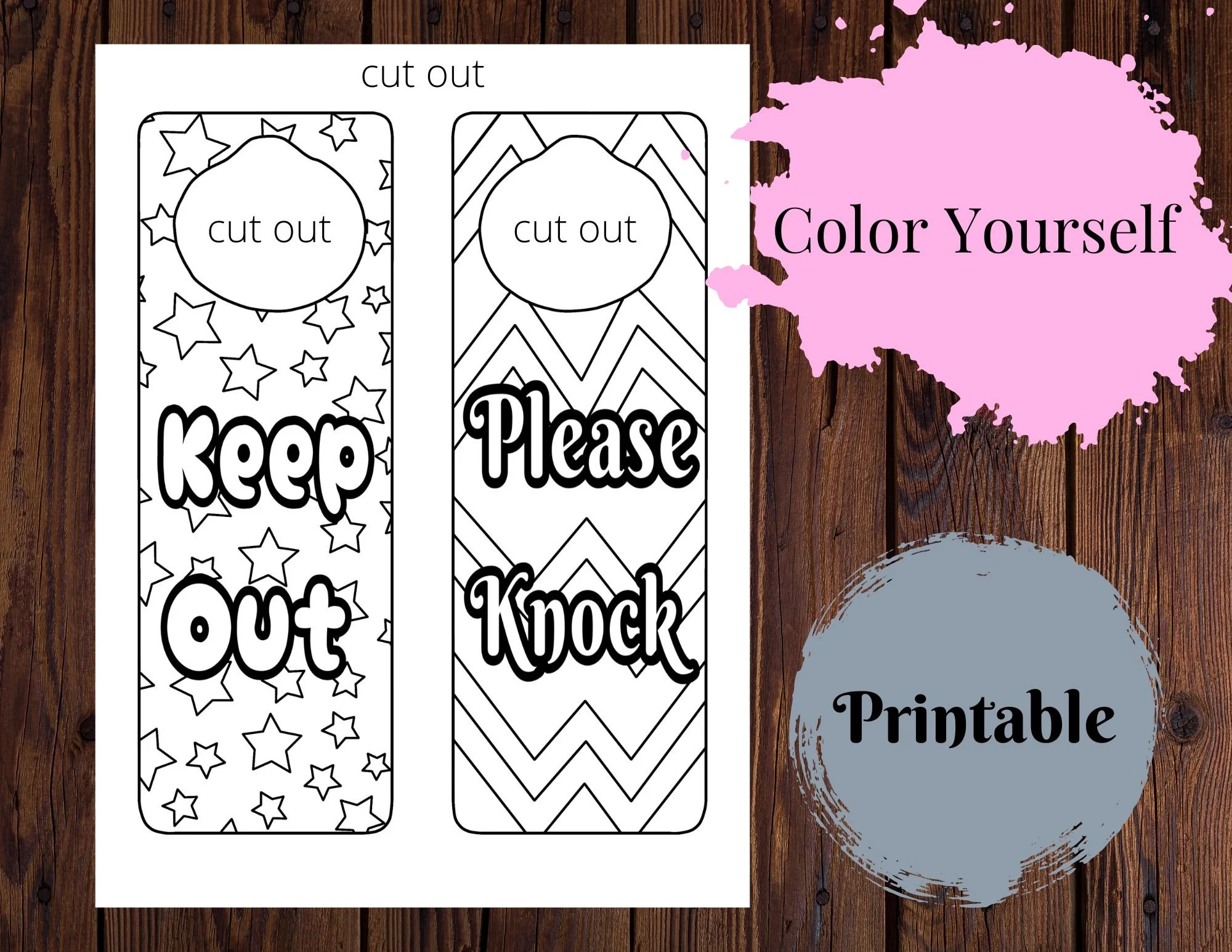 Bedroom Door Sign Paper Template Bedroom Door Sign Paper Template