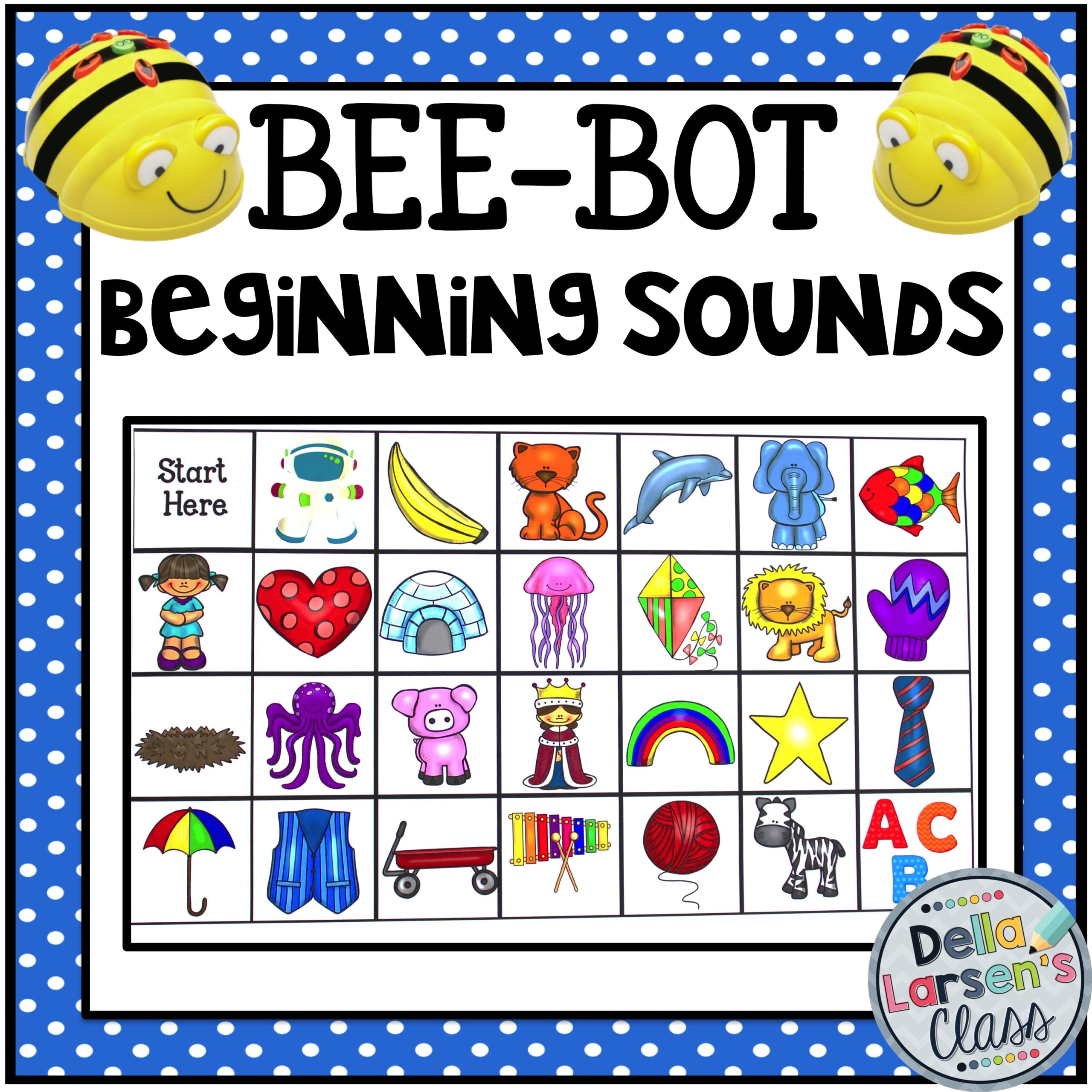 Bee Bot Beginning Sounds Mat