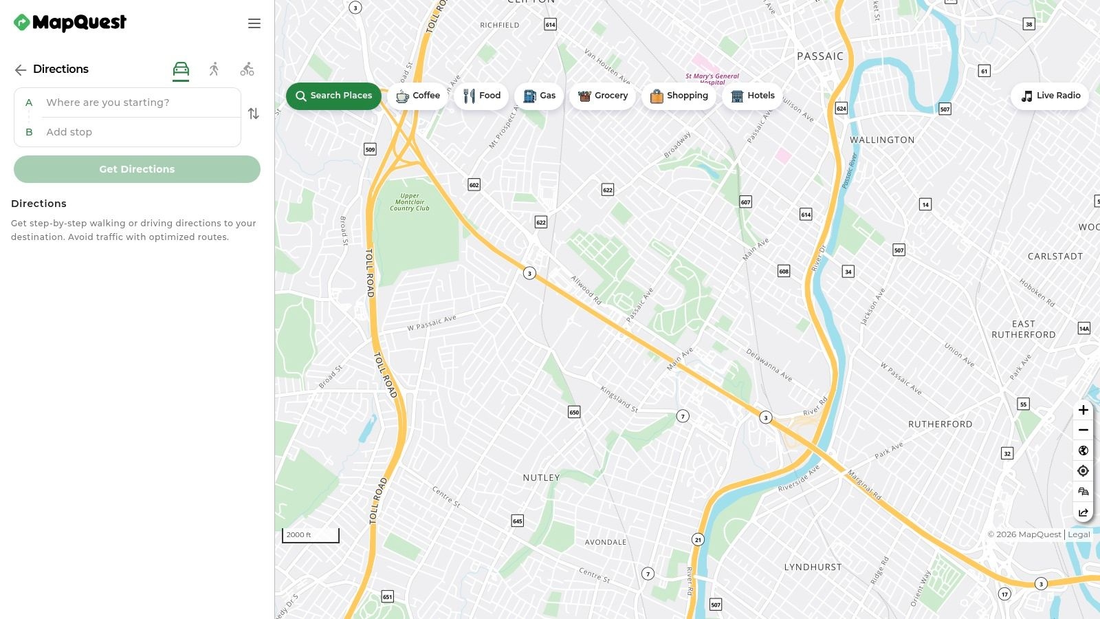 Best Online Driving Directions