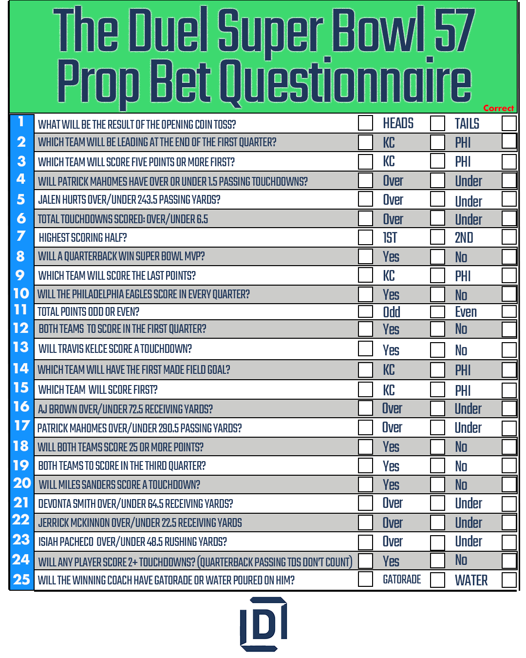 Best Printable Super Bowl Prop Bet Sheet 2023 Your Super Bowl 57 Party 01grpps2tvkk