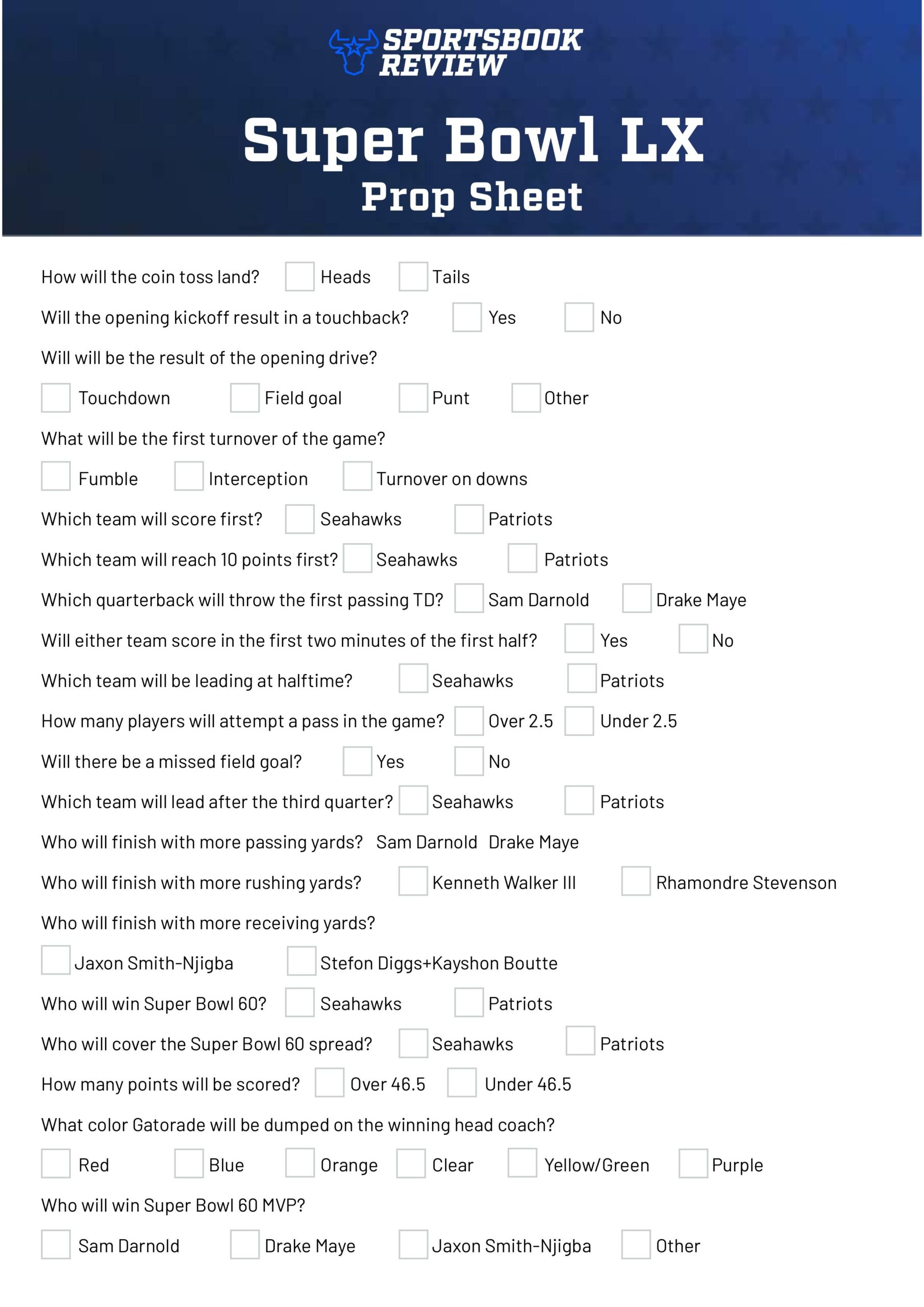 super bowl 2026 trivia printable super bowl 2026 trivia printable
