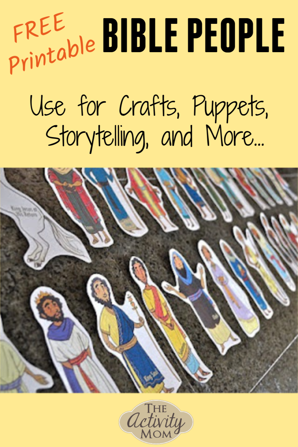 Bible People Printable