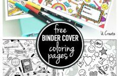Binder Cover Coloring Pages
