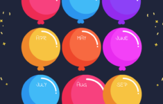 Birthday Poster For Classroom