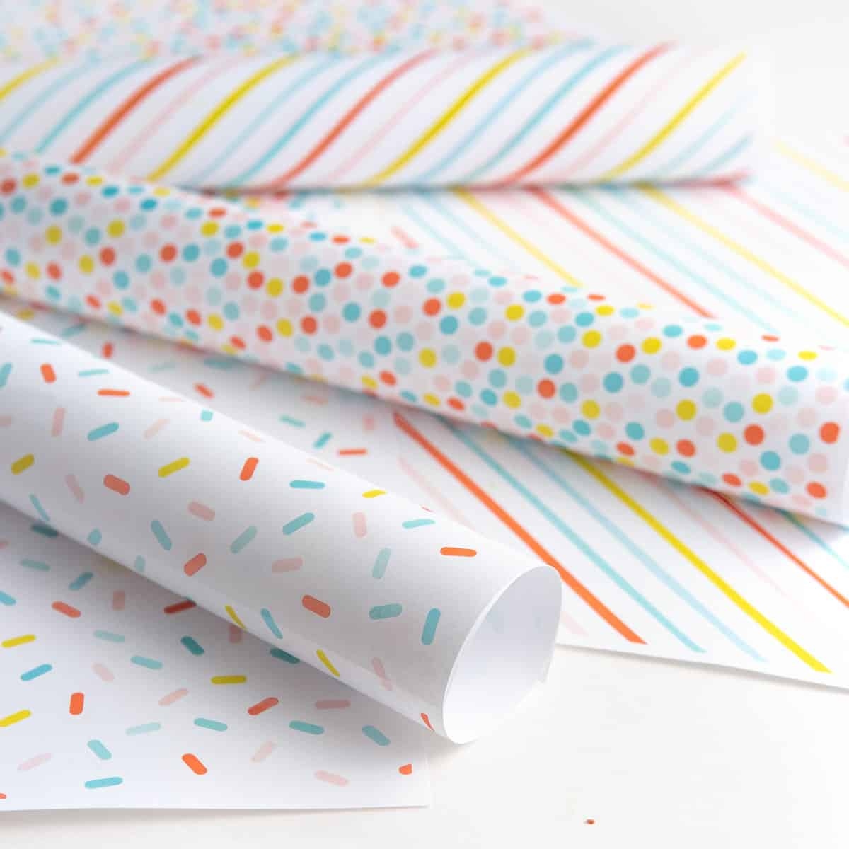 Birthday Printable Wrapping Paper