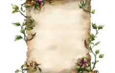 Blank Scroll Template