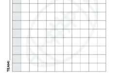 Blank Super Bowl Squares Free Google Docs Template
