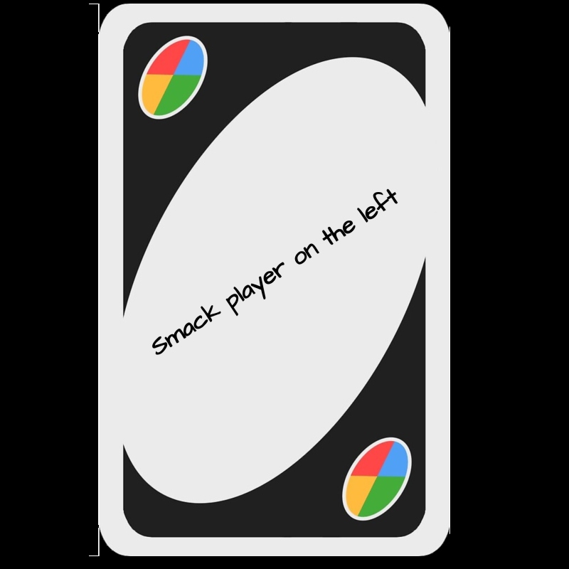 Blank Uno Card Template