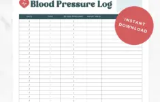 Blood Pressure Log
