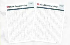 Blood Pressure Log