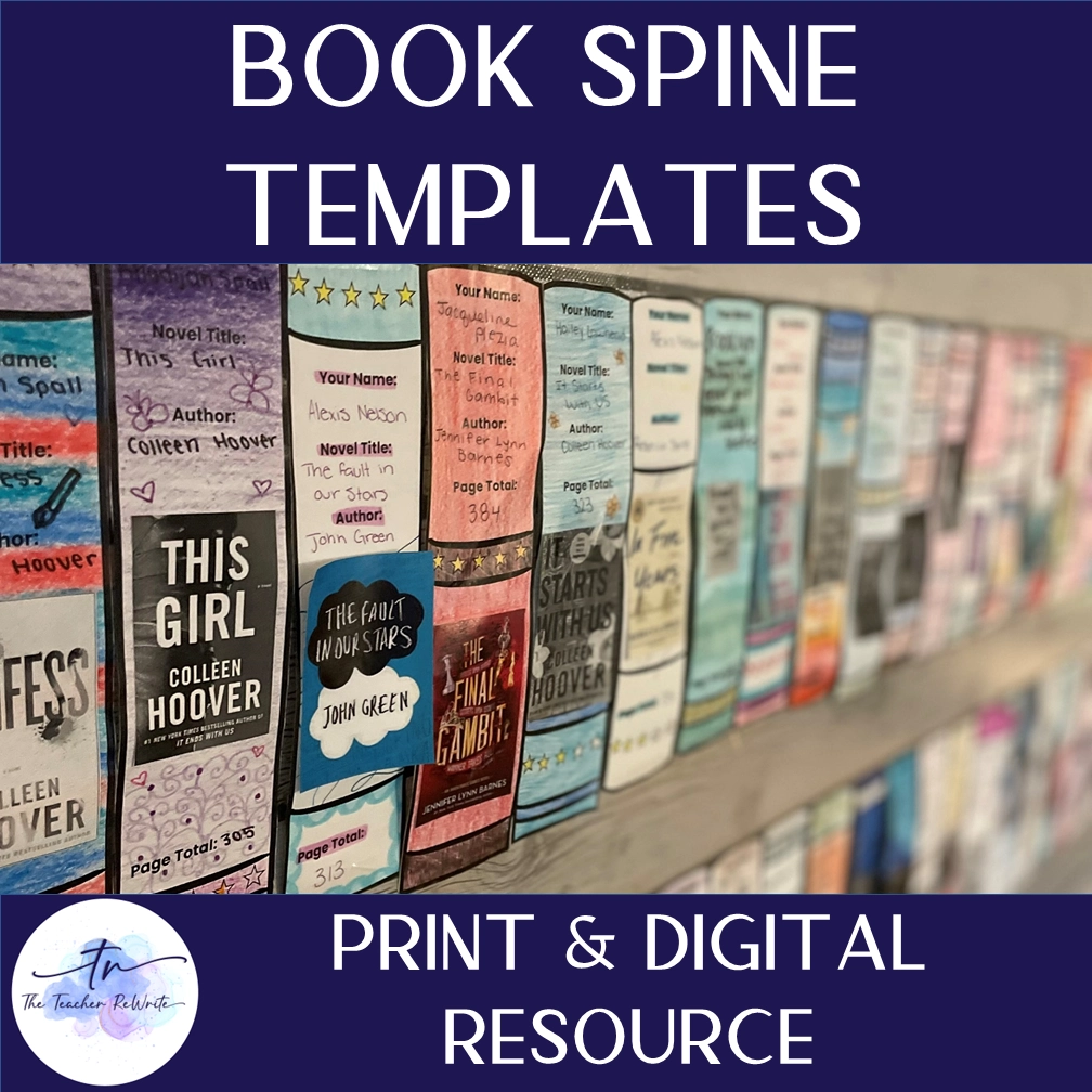 Book Spine Template Pdf