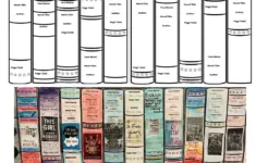 Book Spine Template Pdf