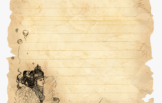 BoRTRT Freestationery Freestationerytemplate Traditionalmail Old Letter Background Png Transparent