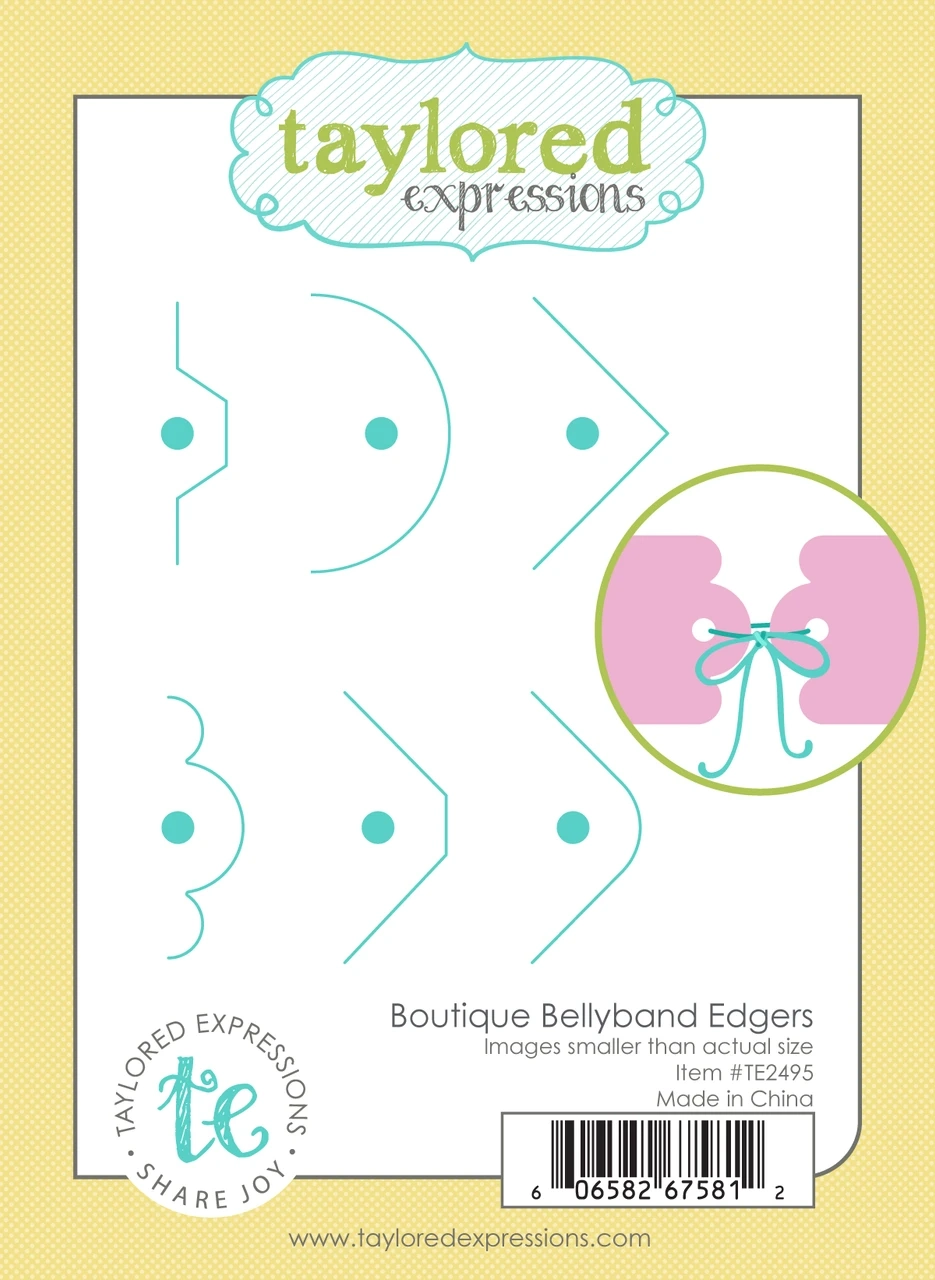 Boutique Bellyband Edgers Die Set