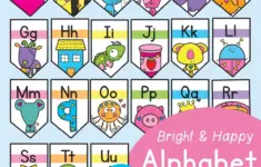 Bright Classroom Decor
