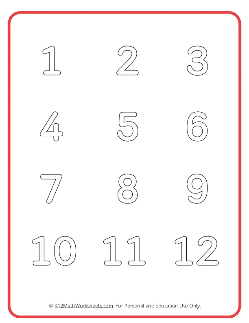 Bubble Numbers Bubble Numbers