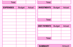 Budget Planners