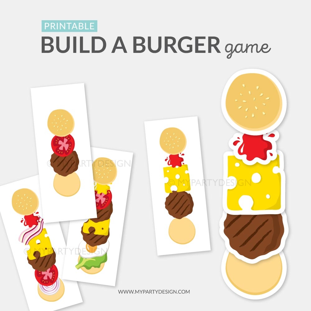 Build A Burger Game Build A Burger Game