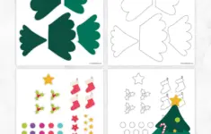 Build A Christmas Tree Cutout