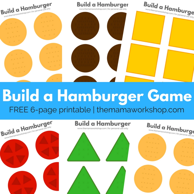 Build A Hamburger Game Build A Hamburger Game