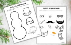 Build A Snowman Printable
