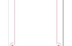 Bunny Ears Letterhead Stationery