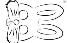 Bunny Mask For Easter