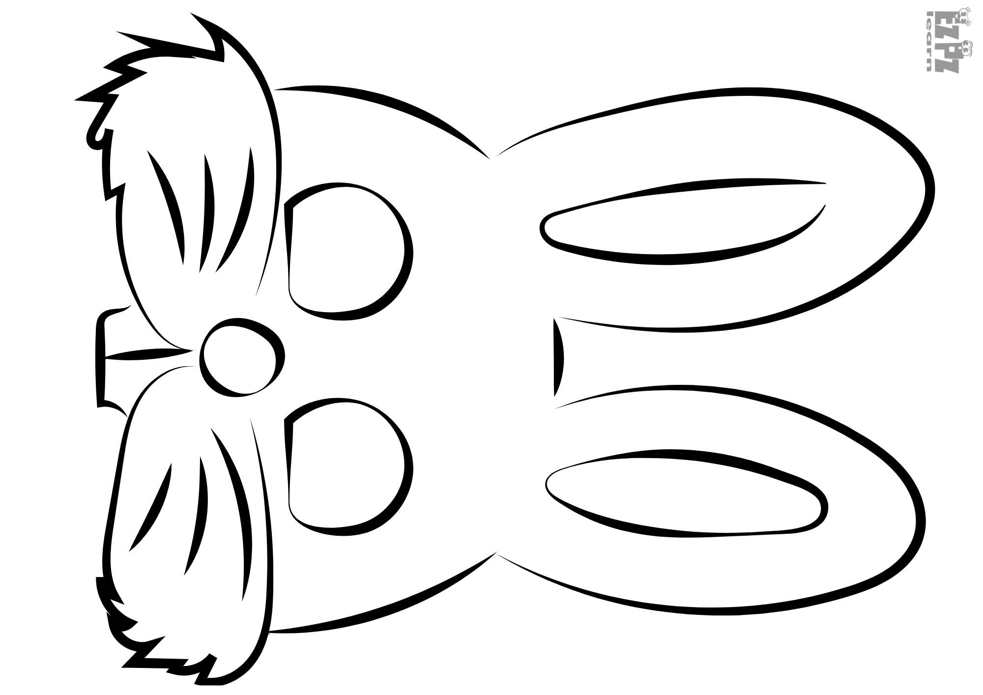 Bunny Mask For Easter Bunny Mask For Easter