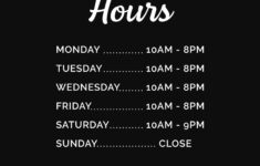 Business Hours
