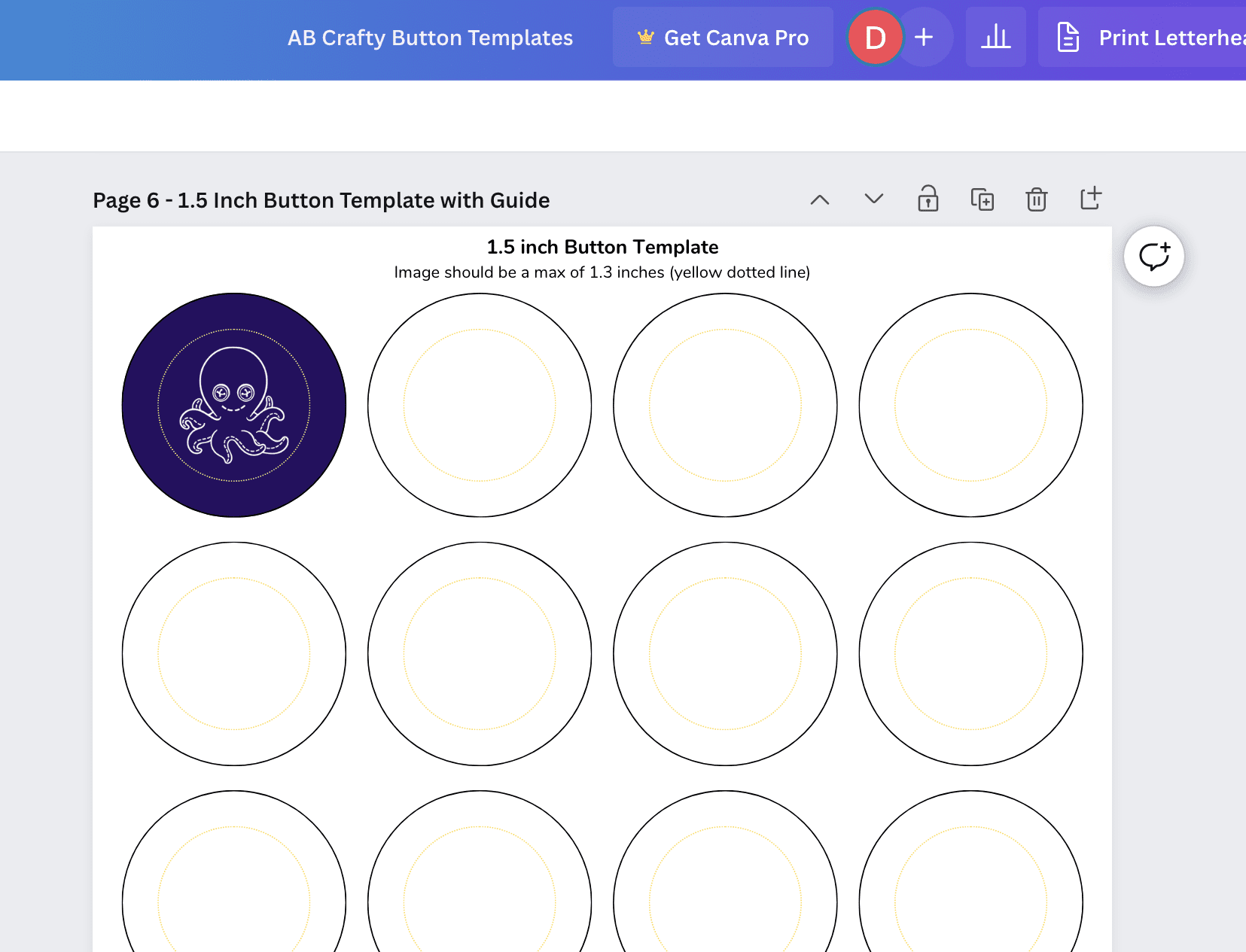 Button Template Button Template