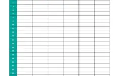 Calorie Tracker Printable