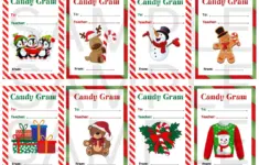 Candy Grams Christmas Candy Cane Gift