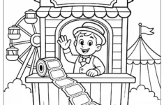 Carnival Coloring Pages