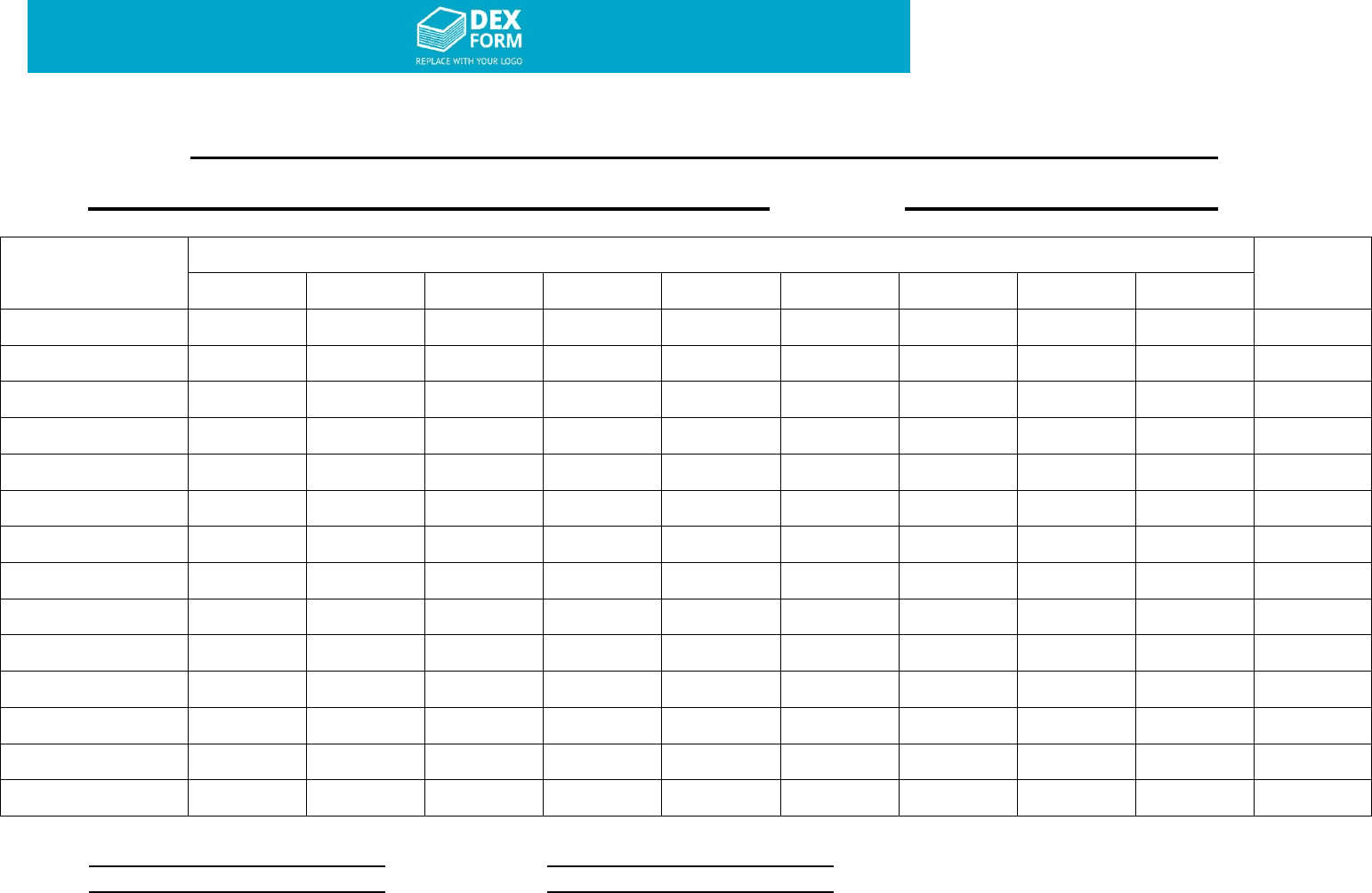 Cash Tally Sheet Template Cash Tally Sheet Template