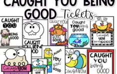 Caught You Being Good Reward Tickets
