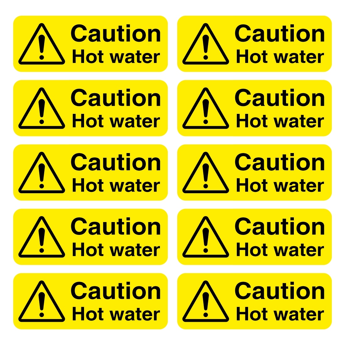 caution hot water sign free printable caution hot water sign free printable