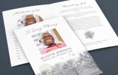 Celebration Of Life Program Printable