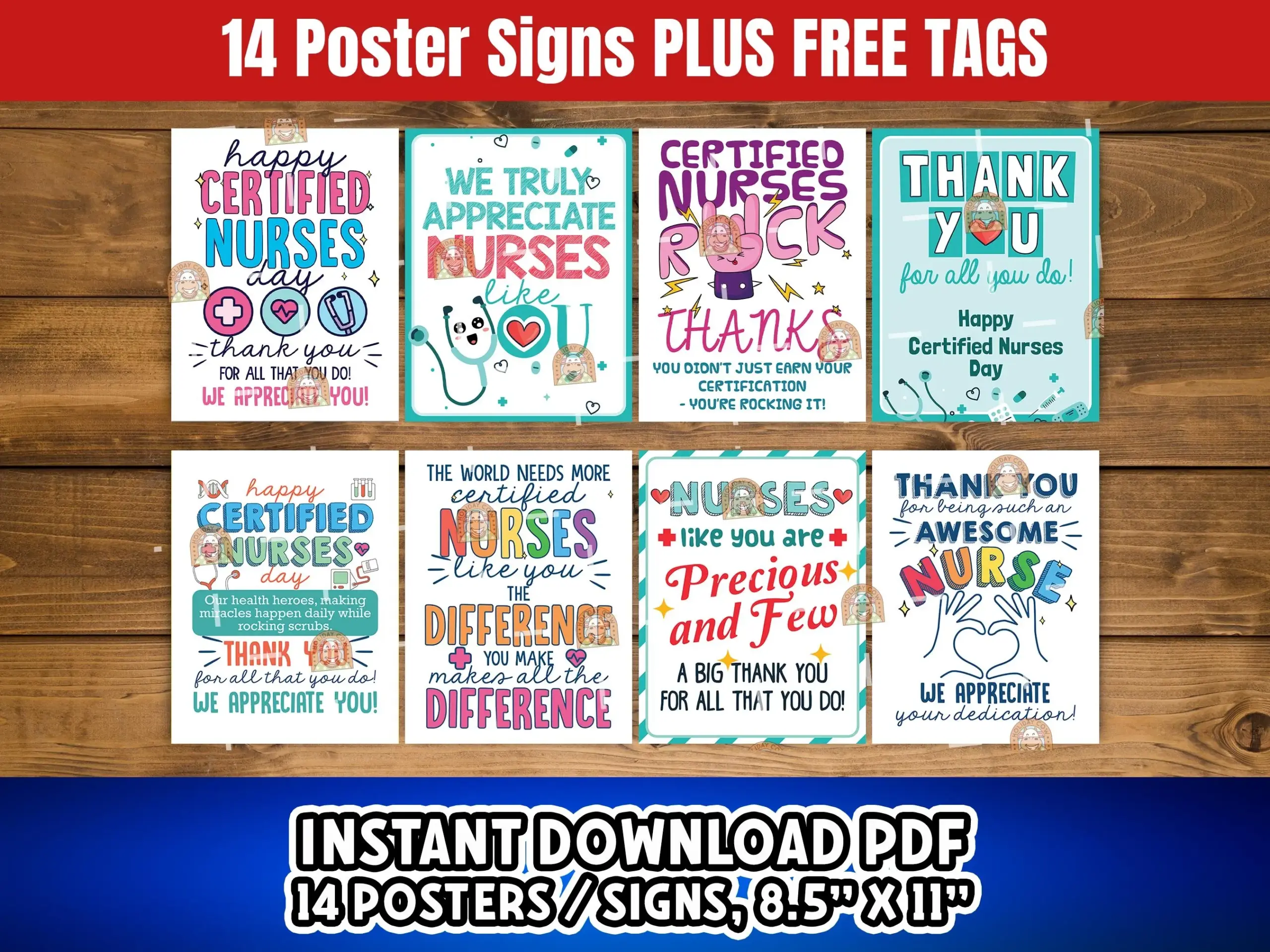 Certified Nurses Day Posters Printable Certified Nurses Day Posters Printable