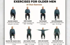 Chair Exercises For Older Men Printable