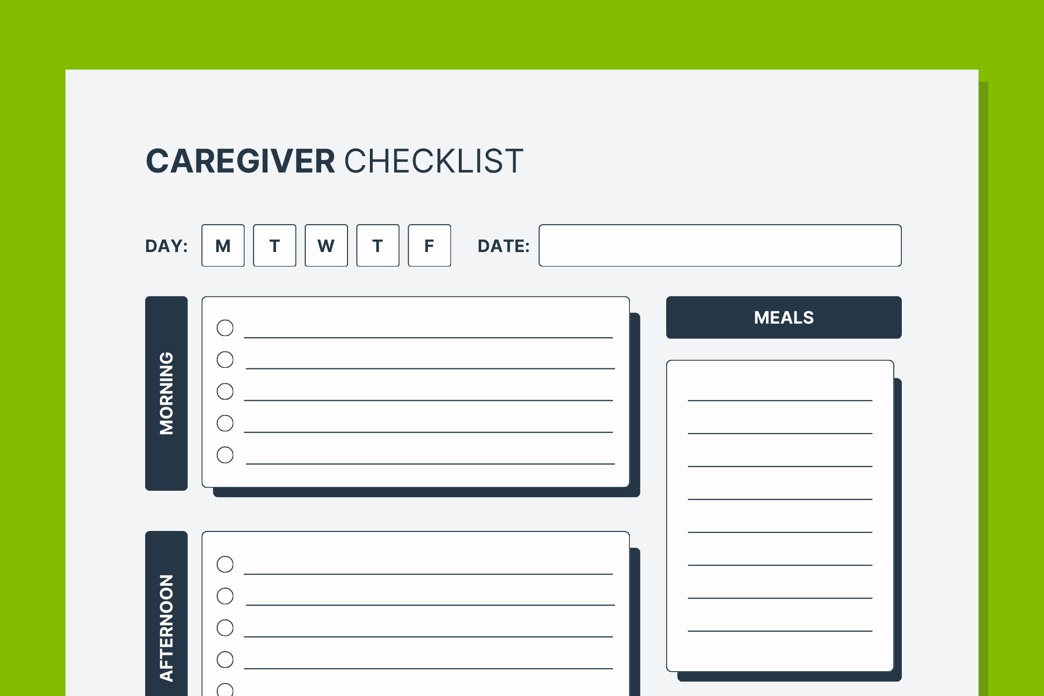 Checklist For Taking Care Of Elderly Parents Checklist For Taking Care Of Elderly Parents