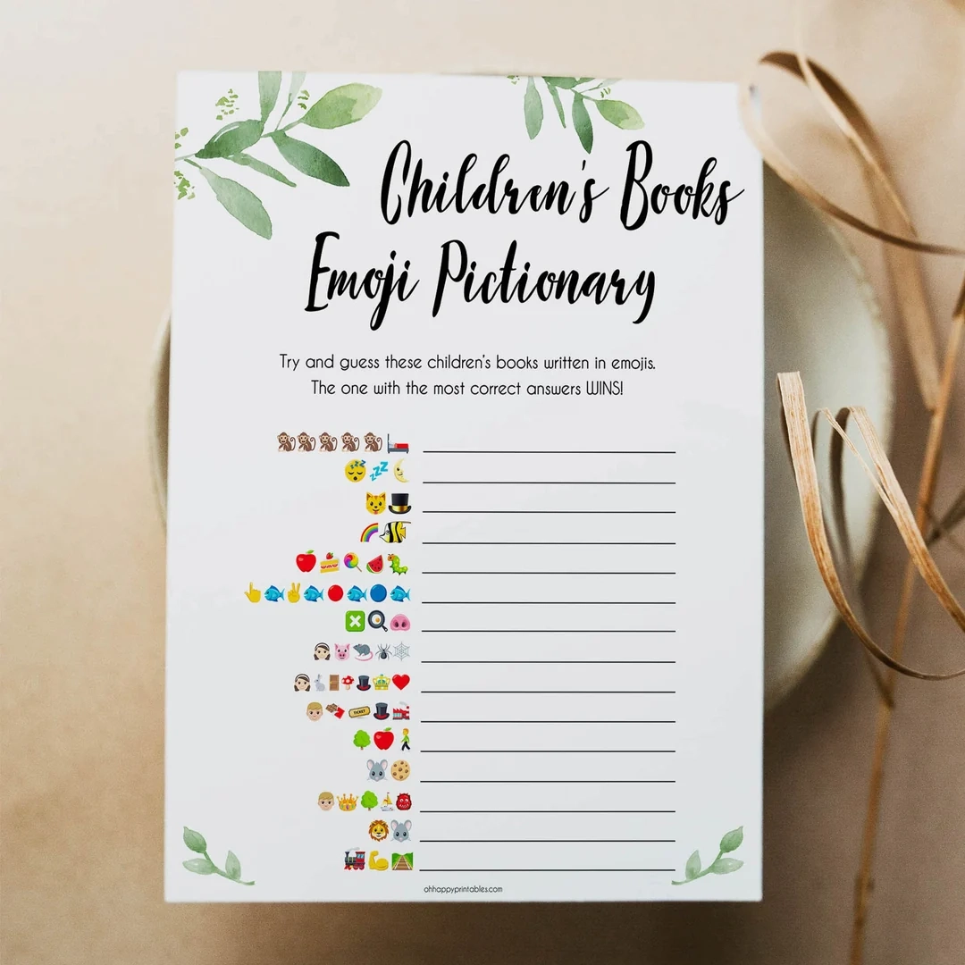 Childrens Books Emoji Pictionary Botanical Childrens Books Emoji Pictionary Botanical