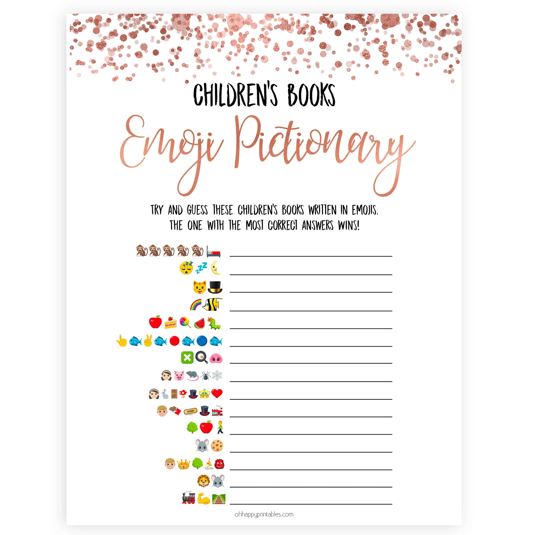 Childrens Books Emoji Pictionary Rose Gold Childrens Books Emoji Pictionary Rose Gold