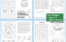 Childrens Bulletins And Activity Pages